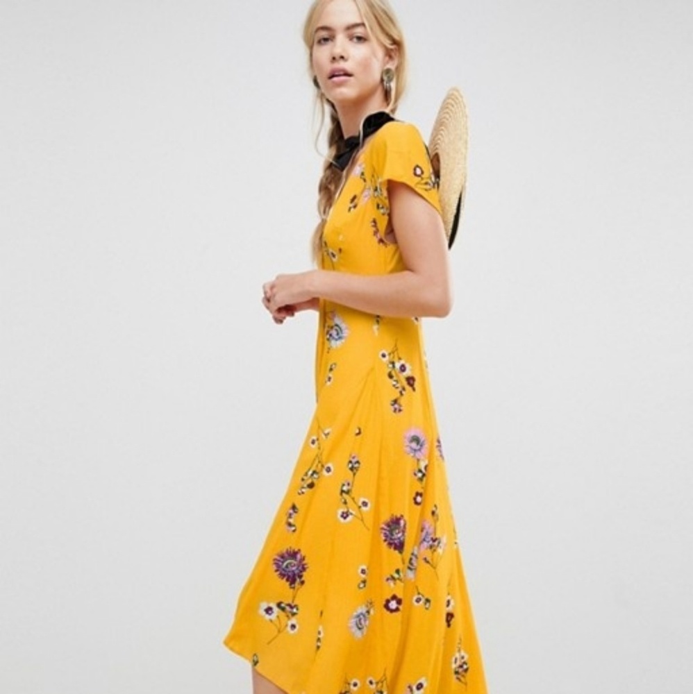Free People | Lost in You Midi Dress - Sz. XS - Picture 1 of 8